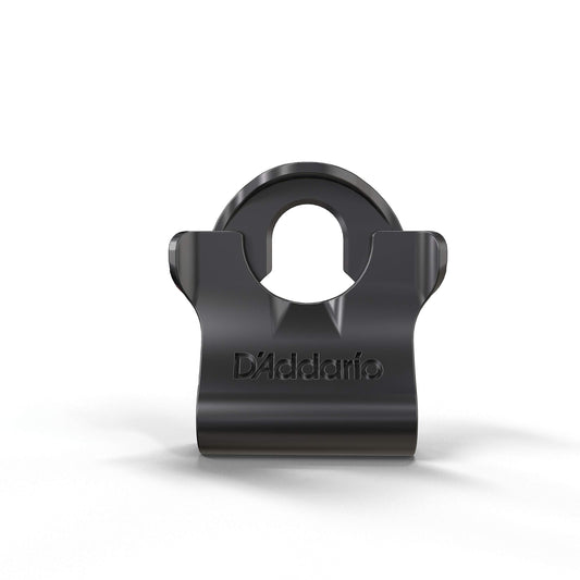 D'Addario Dual-Lock Guitar Strap Lock - Guitar Strap Locks Set - Protect Your Instrument with No Modifications or Hardware - Secures Cables - Easy to Attach - 1 Pair,Black