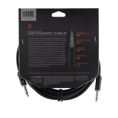 D'Addario American Stage Instrument Cable