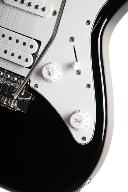 Cort G200 Series 6-String Electric Guitar Black Gloss