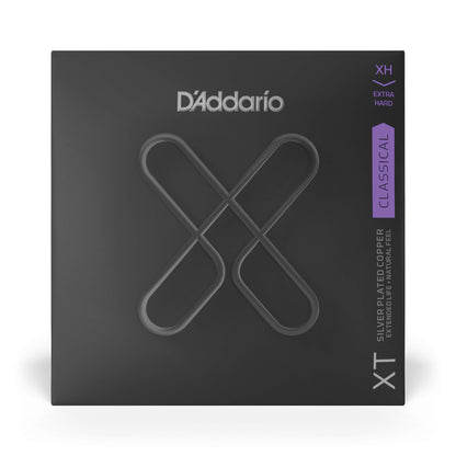 D'Addario XT Silver Plated Copper Classical Guitar Strings Medium Tension (XTC45)