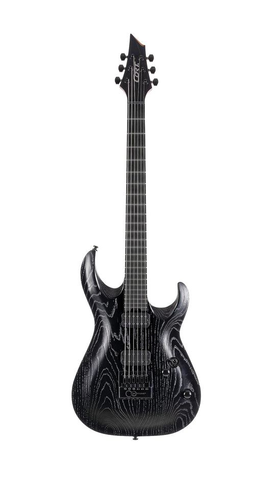 Cort KX Series 700 Evertune Electric Guitar, Open Pore Black