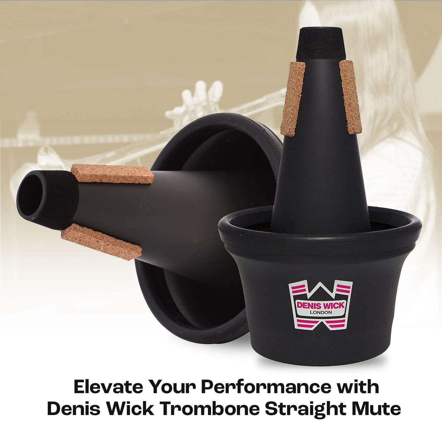 Denis Wick Trumpet Mute | Accessories for Brass Players | Economy Priced Trumpet Mute