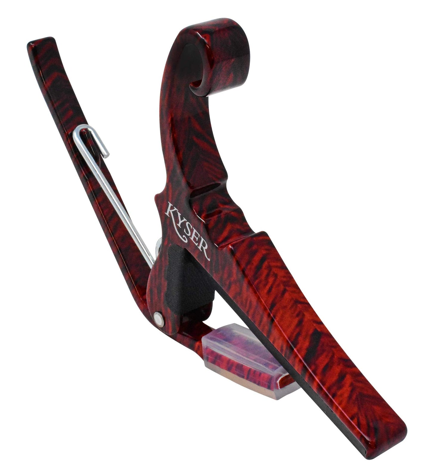 Kyser Musical Products Quick-Change Guitar Capo - For Classical Guitars, Made in USA, Quality, Strong, Lightweight, Quick & Easy Key Changes, Innovative, Perfect Fit