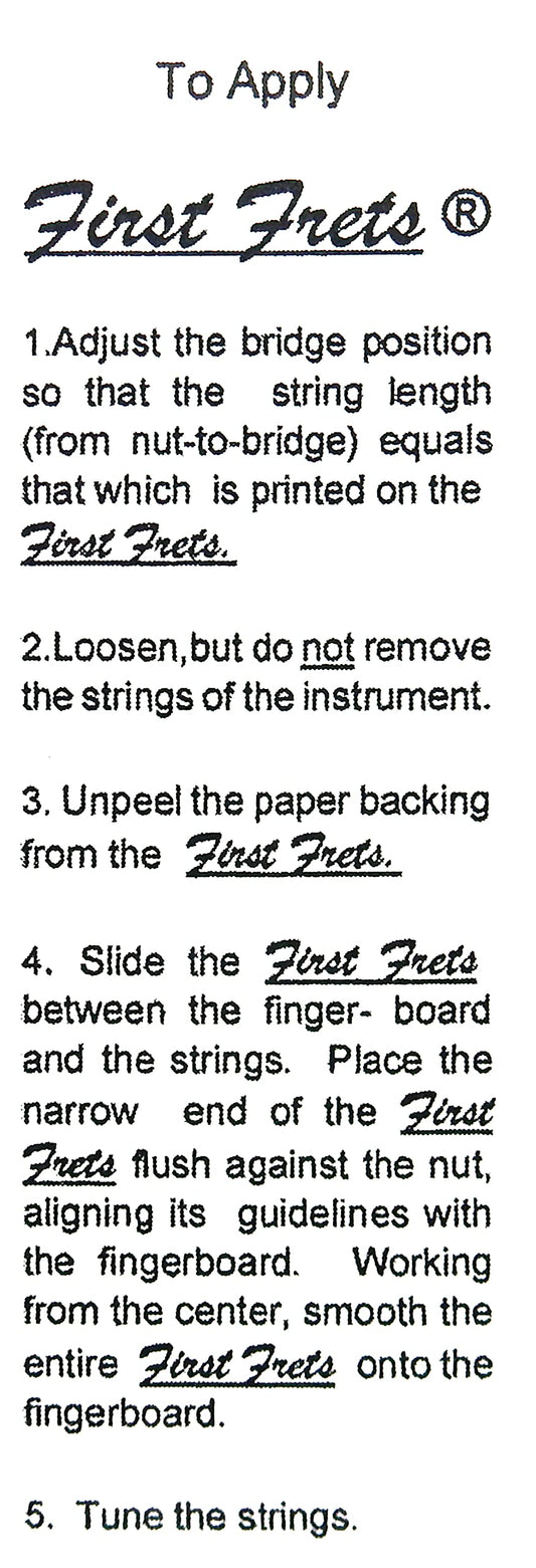 First Fret 117 Violin Accessory