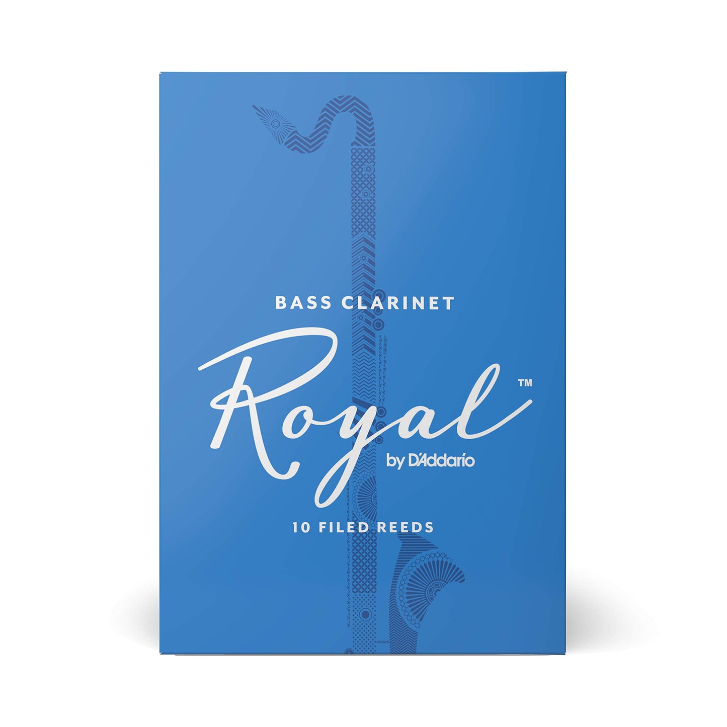 Royal by D'Addario Bass Clarinet Reeds, Strength 1.5, 10-pack