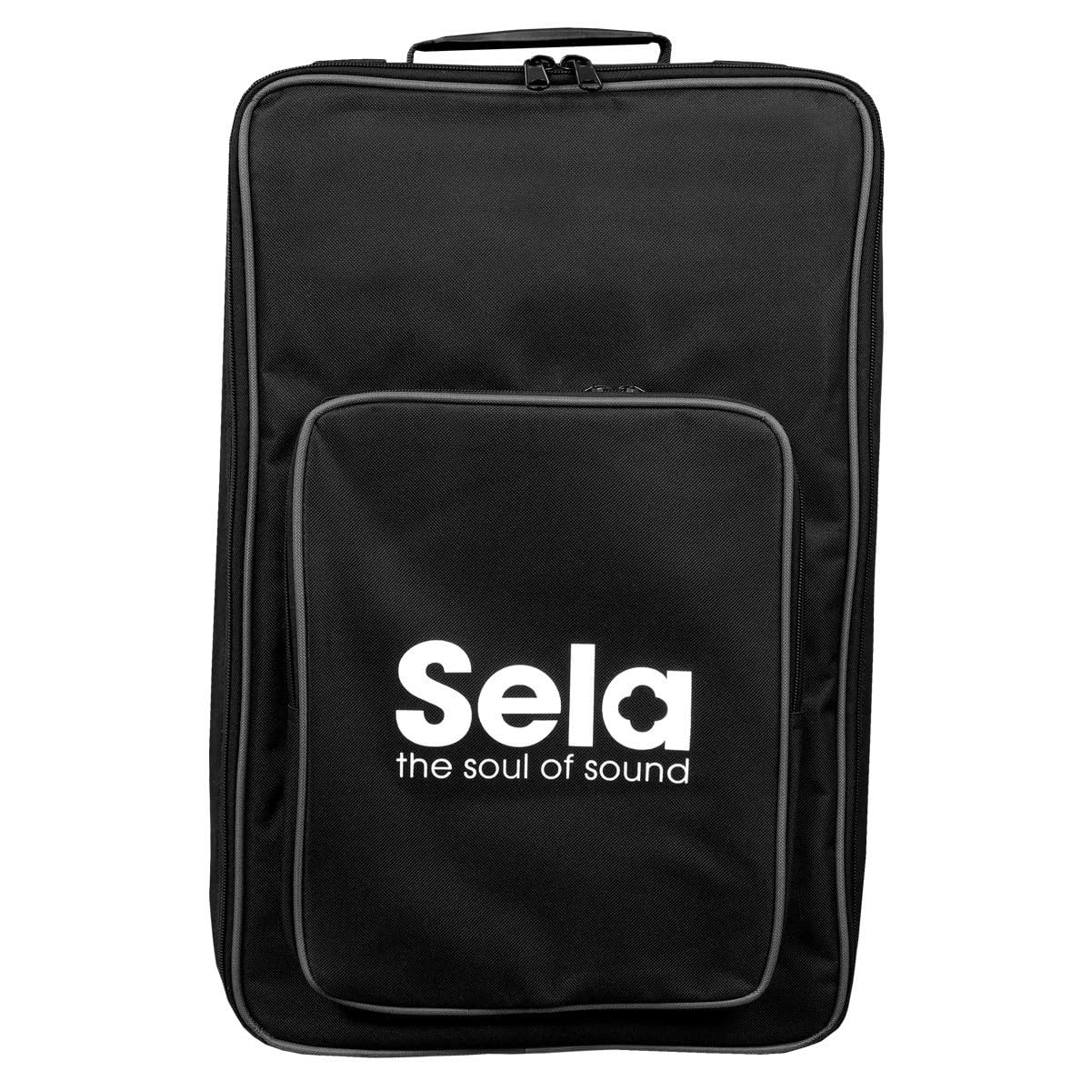 Sela SE 090 Cajon Backpack with Accessory Compartment Suitable for Cajons with Maximum Dimensions 30 x 30 x 50 cm 6 mm Protective Padding