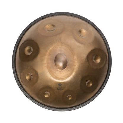 Sela Unity 9-note Handpan - D Amara, Stainless Steel
