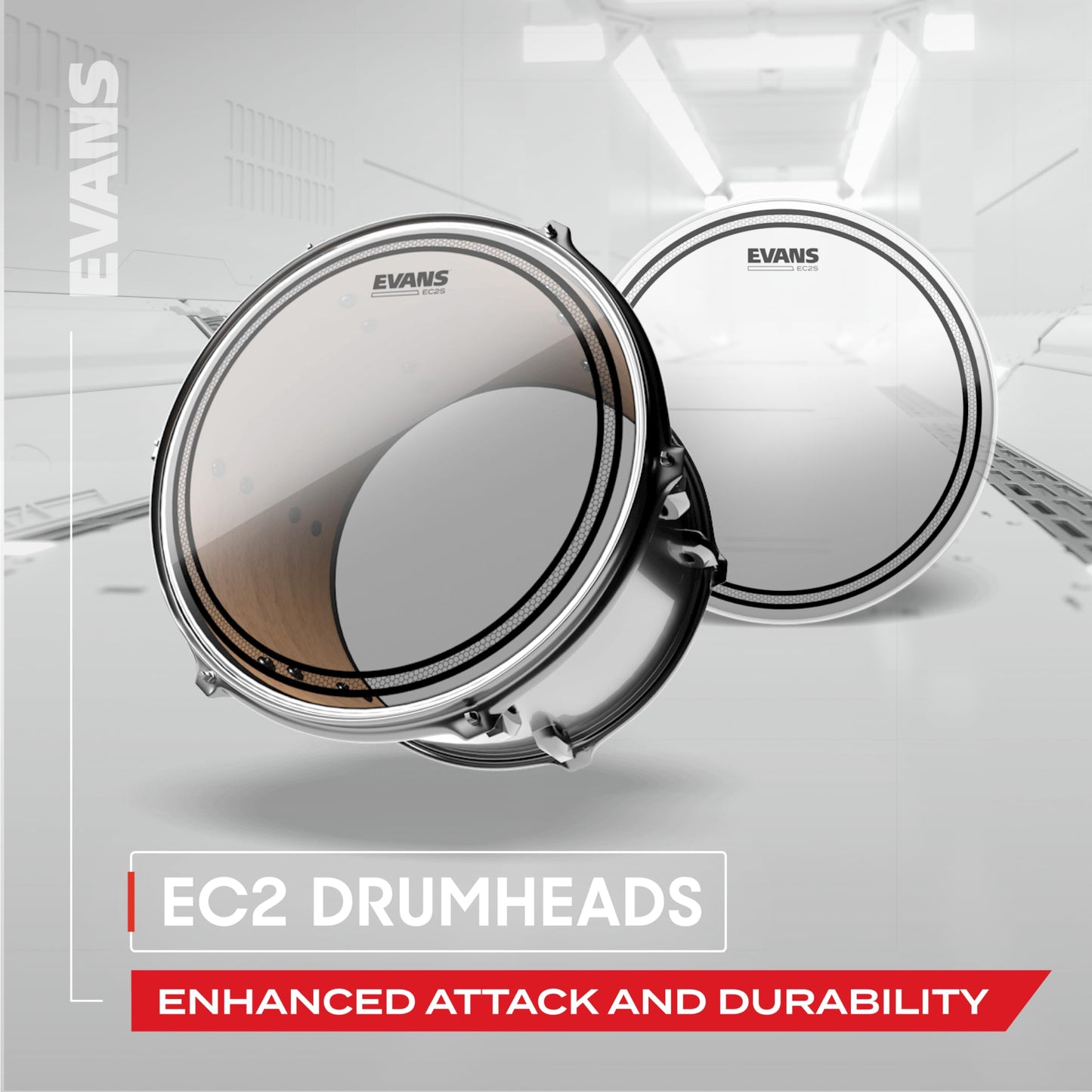 Evans EC2 Drum Head