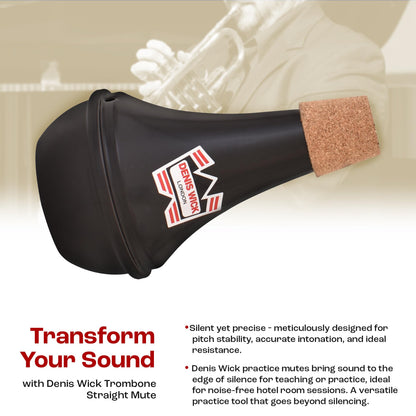 Denis Wick Trumpet Mute | Accessories for Brass Players | Economy Priced Trumpet Mute