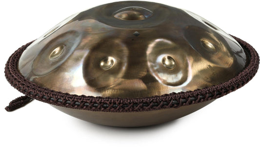 Sela Journey 9-note Handpan - G# Kurd - Stainless Steel