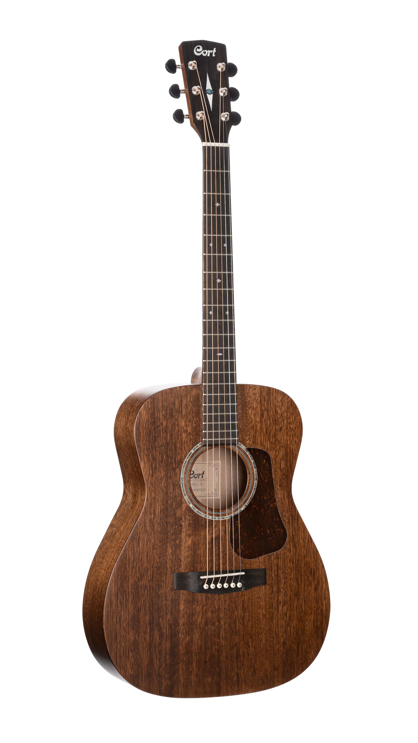 Cort Luce 6 String Acoustic-Electric Guitar, Right Handed, Natural (L450 C NS)