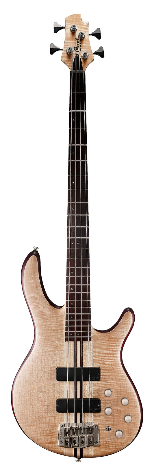 Cort Artisan Series A4 Plus Bass Guitar, Open Pore Natural