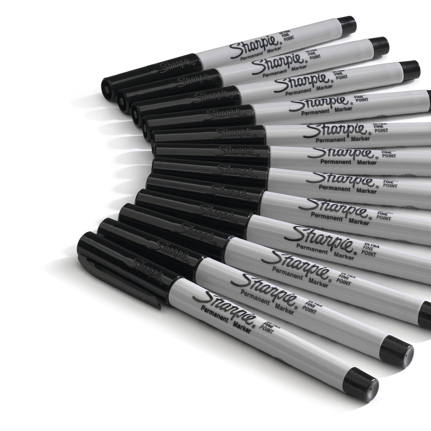 SHARPIE Permanent Markers, Ultra Fine Point, 12 Count