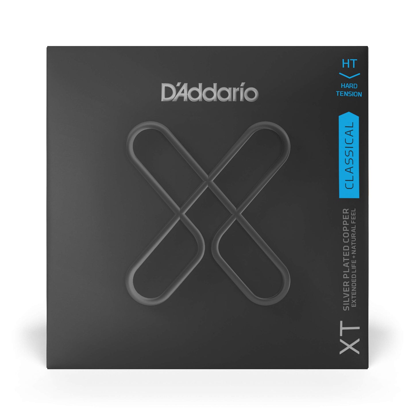 D'Addario XT Silver Plated Copper Classical Guitar Strings Medium Tension (XTC45)