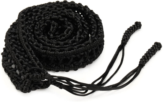 sela Percussion Handpan Hand-Braided Durable Rope, Onyx Black (SE287)