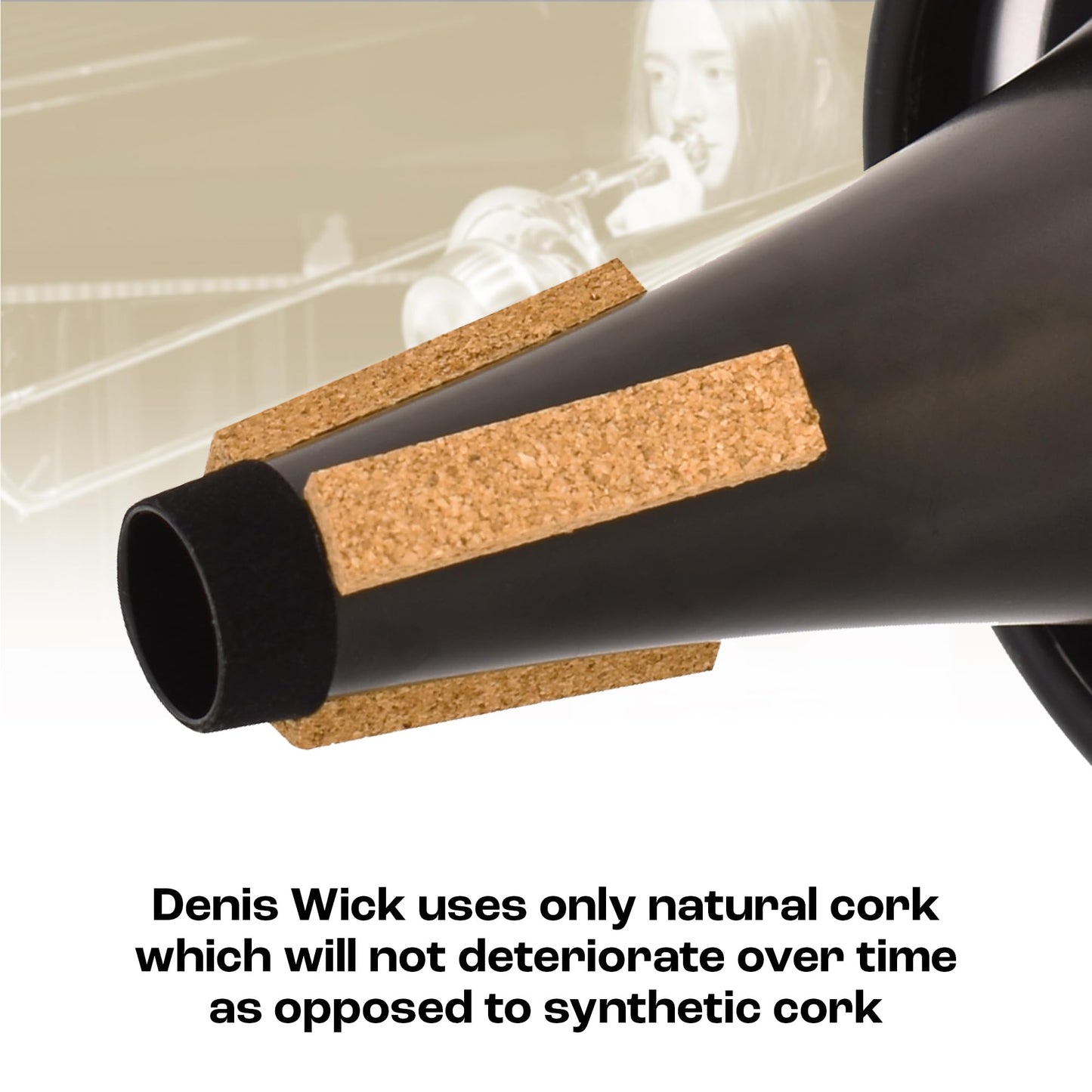 Denis Wick Trumpet Mute | Accessories for Brass Players | Economy Priced Trumpet Mute