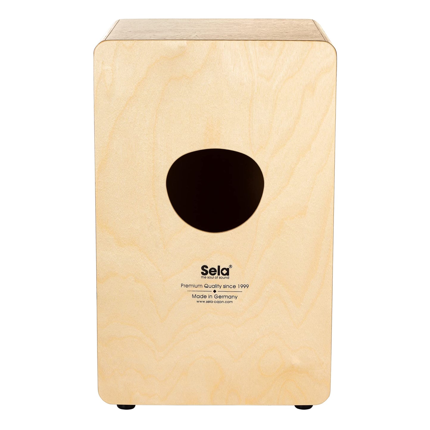Sela Percussion Art Series Cajon Birchwood Box Drum with Internal Snares, Made in Germany, 2 Year Warranty (SE173)