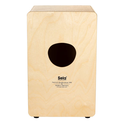 Sela Percussion Art Series Cajon Birchwood Box Drum with Internal Snares, Made in Germany, 2 Year Warranty (SE173)