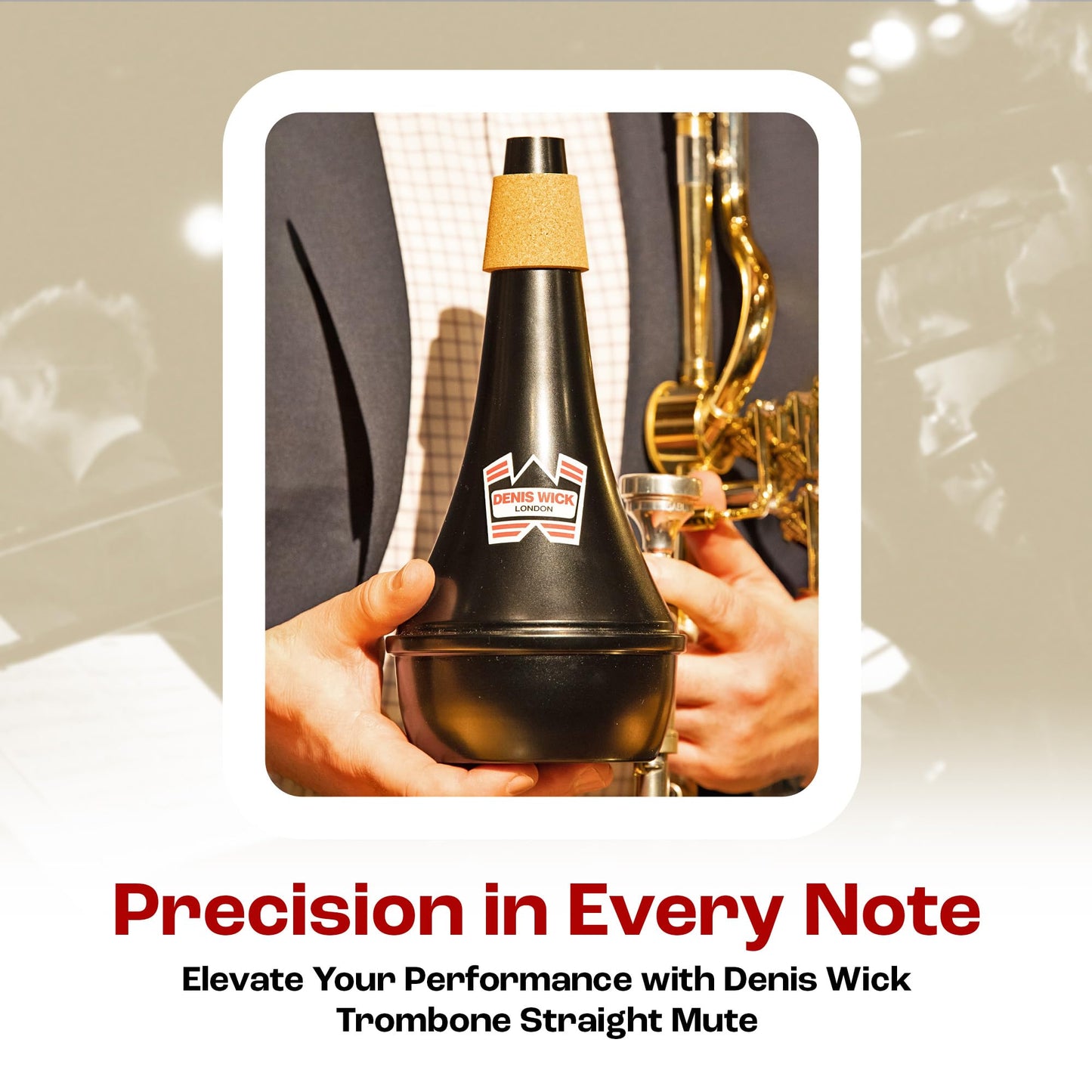 Denis Wick Straight Mute for Trombone