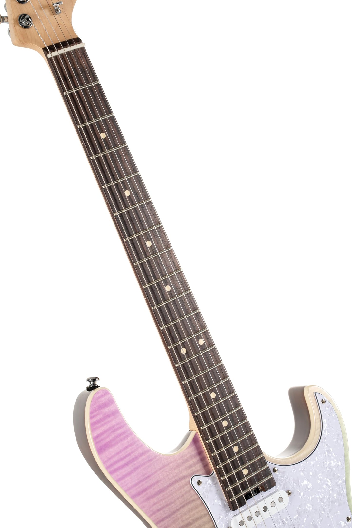 Cort G280 Select 6-String Electric Guitar Transparent Chameleon Purple