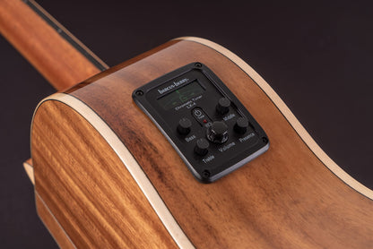 Washburn Bella Tono 6 String Acoustic-Electric Guitar, Right, Gloss Natural (BTSC56SCE-D)