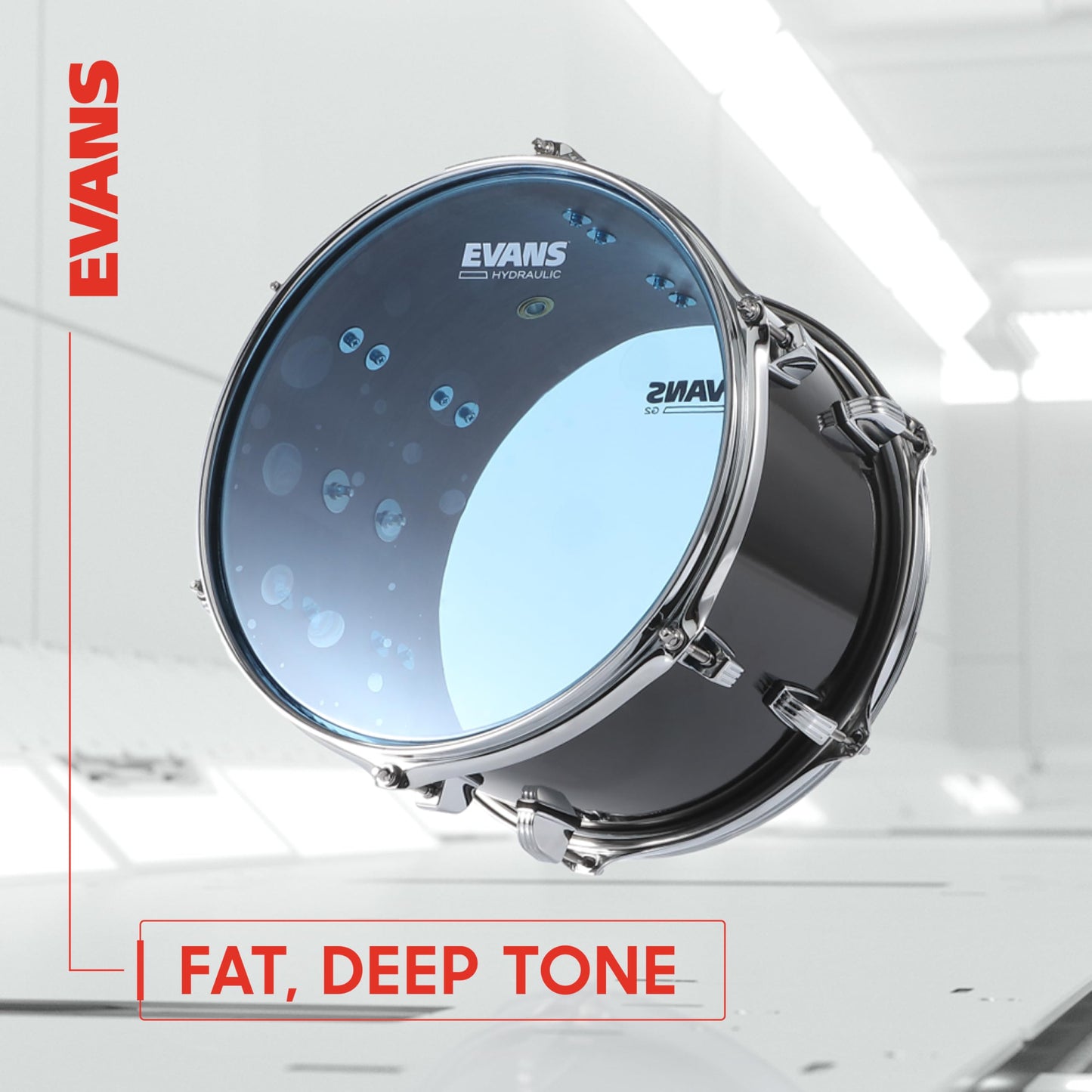 Evans Hydraulic Blue Drumhead