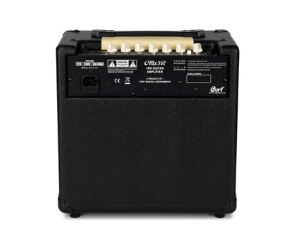 Cort CM15R-BK 15 Watt 1 x 8 Combo Guitar/Bass Amplifier, Black