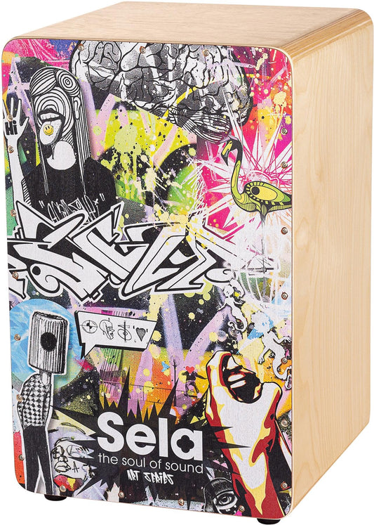 Sela Cajon Birchwood Box Drum with Internal Snares, Made in Germany, 2 Year Warranty (SE174)