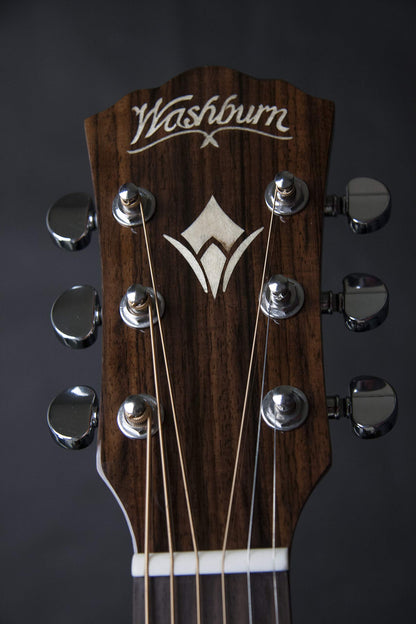 Washburn Comfort 20 Series 6 String Acoustic-Electric Guitar, Right, Natural (WCG20SCE-O)