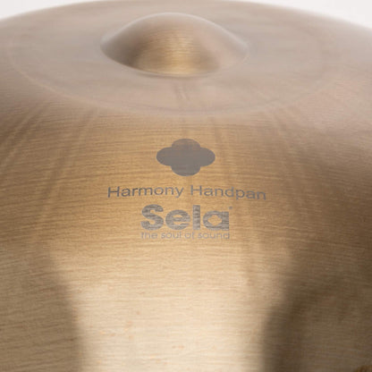 Sela SE Harmony Handpan Stainless Steel with Padded Bag and Cotton Gloves, Steel Drum, Handmade, Percussion Instrument