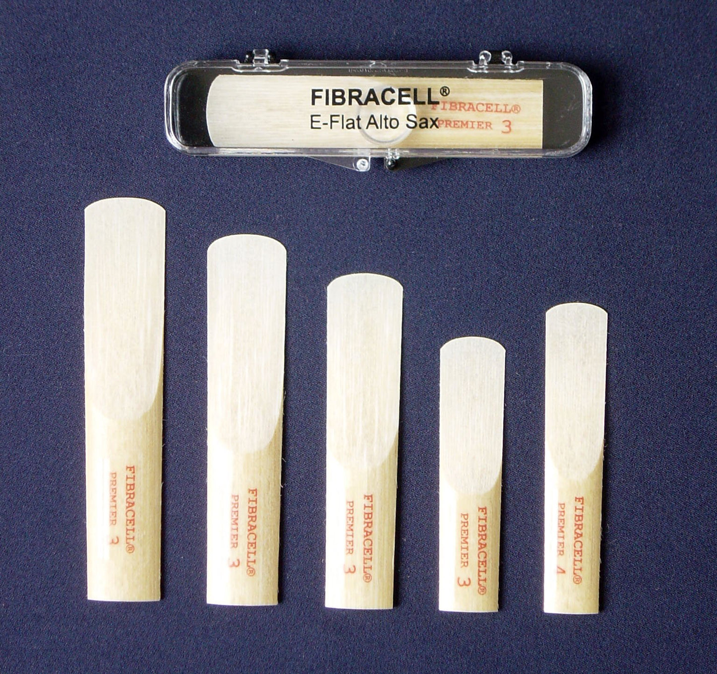 Fibracell Saxophone Reeds, Neutral (FCBSP3)