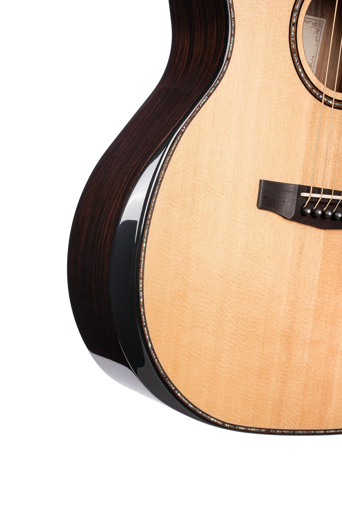 Cort Grand Regal Series Acoustic-Electric Guitar, Natural Glossy (GAPFBEVELNAT)