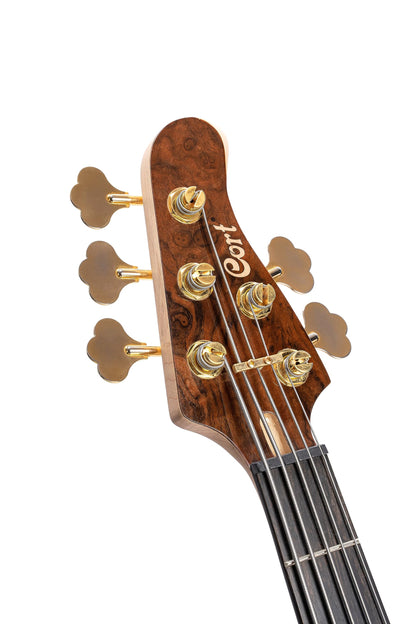 Cort, 5-String Bass Guitar, Right, Natural Glossy, Full (RITHIMICV)