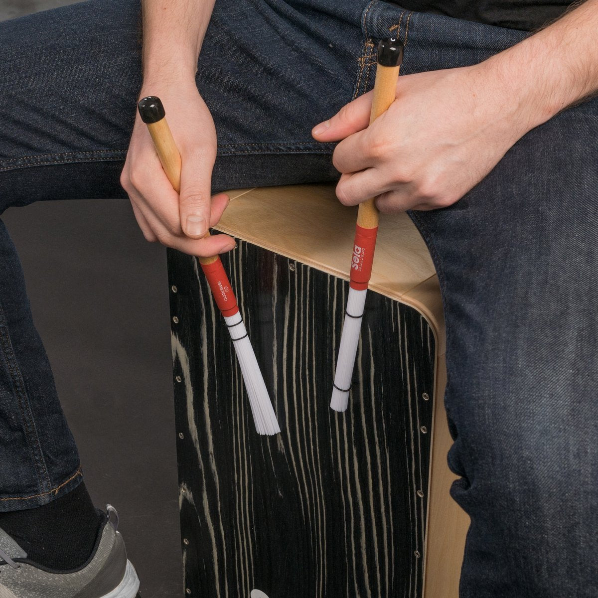 Cajon Brush Pair
