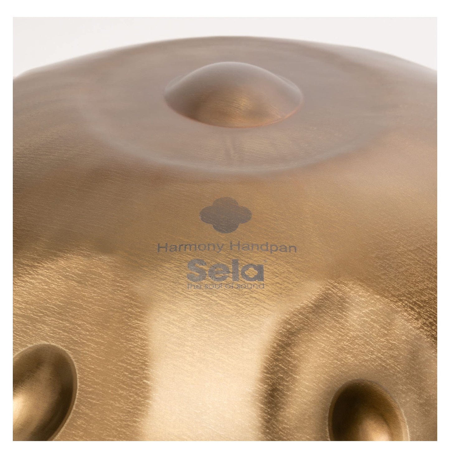 Sela Unity 9-note Handpan - C# Kurd, Stainless Steel