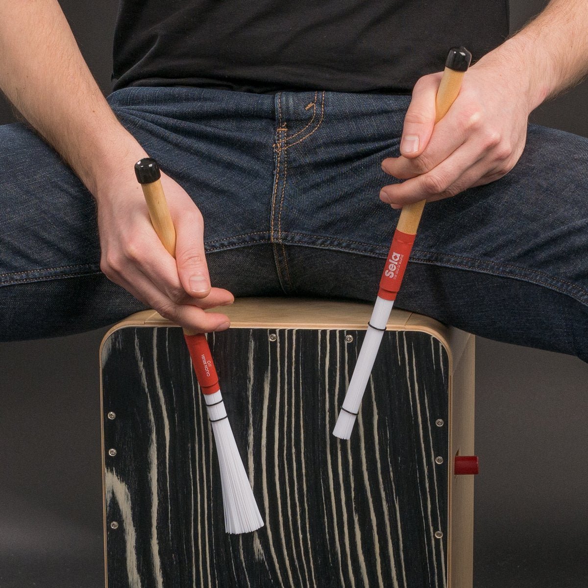 Cajon Brush Pair