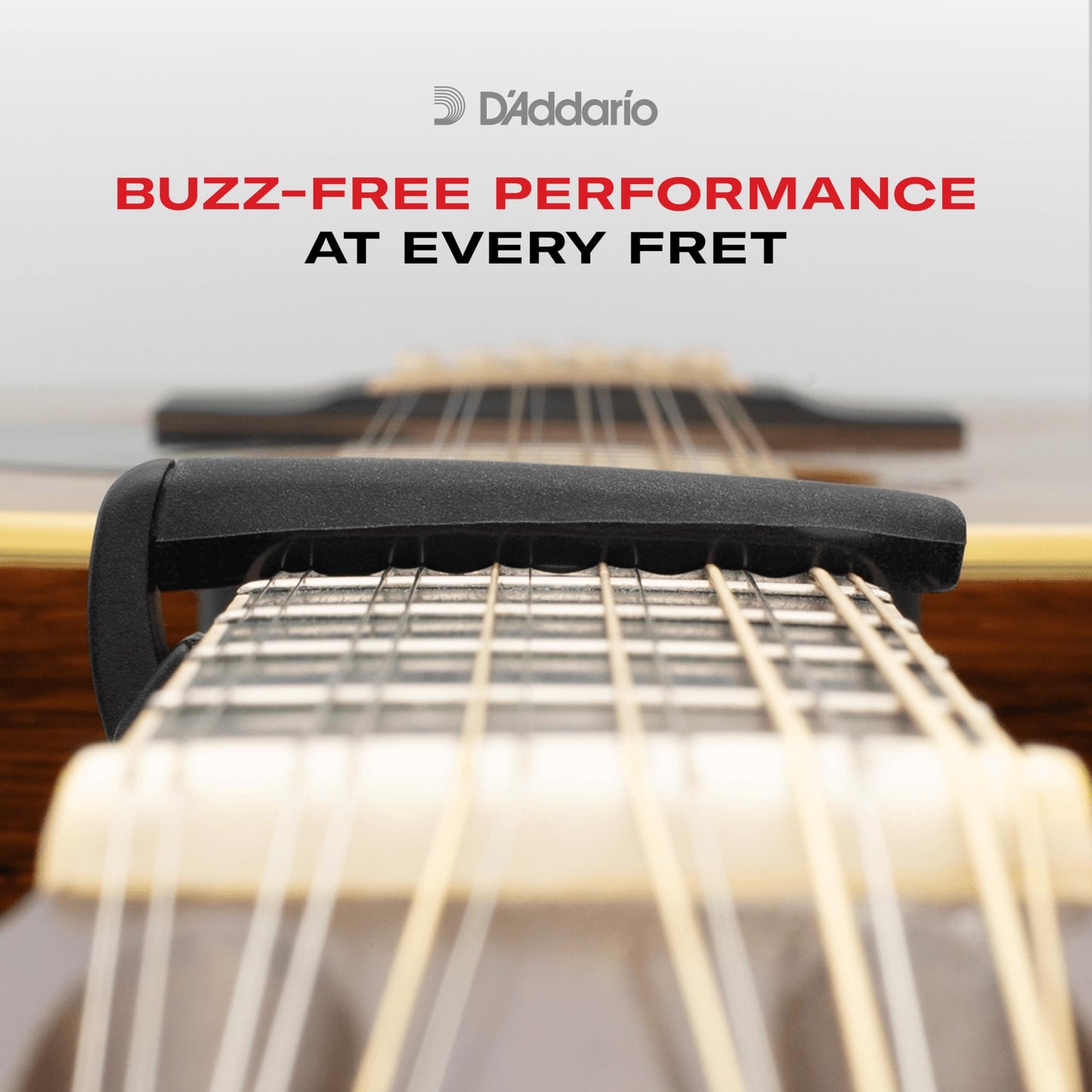 D'Addario Guitar Capo for Acoustic and Electric Guitar