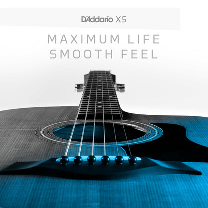 D'Addario Guitar Strings - XS Phosphor Bronze Coated Acoustic Guitar Strings
