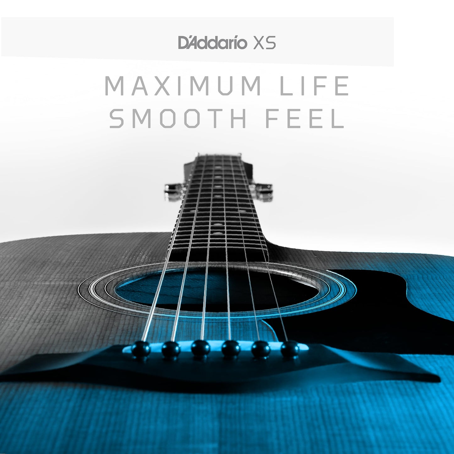 D'Addario Guitar Strings - XS Phosphor Bronze Coated Acoustic Guitar Strings - XSAPB1047-12 - Maximum Life with Smooth Feel & Exceptional Tone - For 12 String Guitars - 10-47 Light 12-String