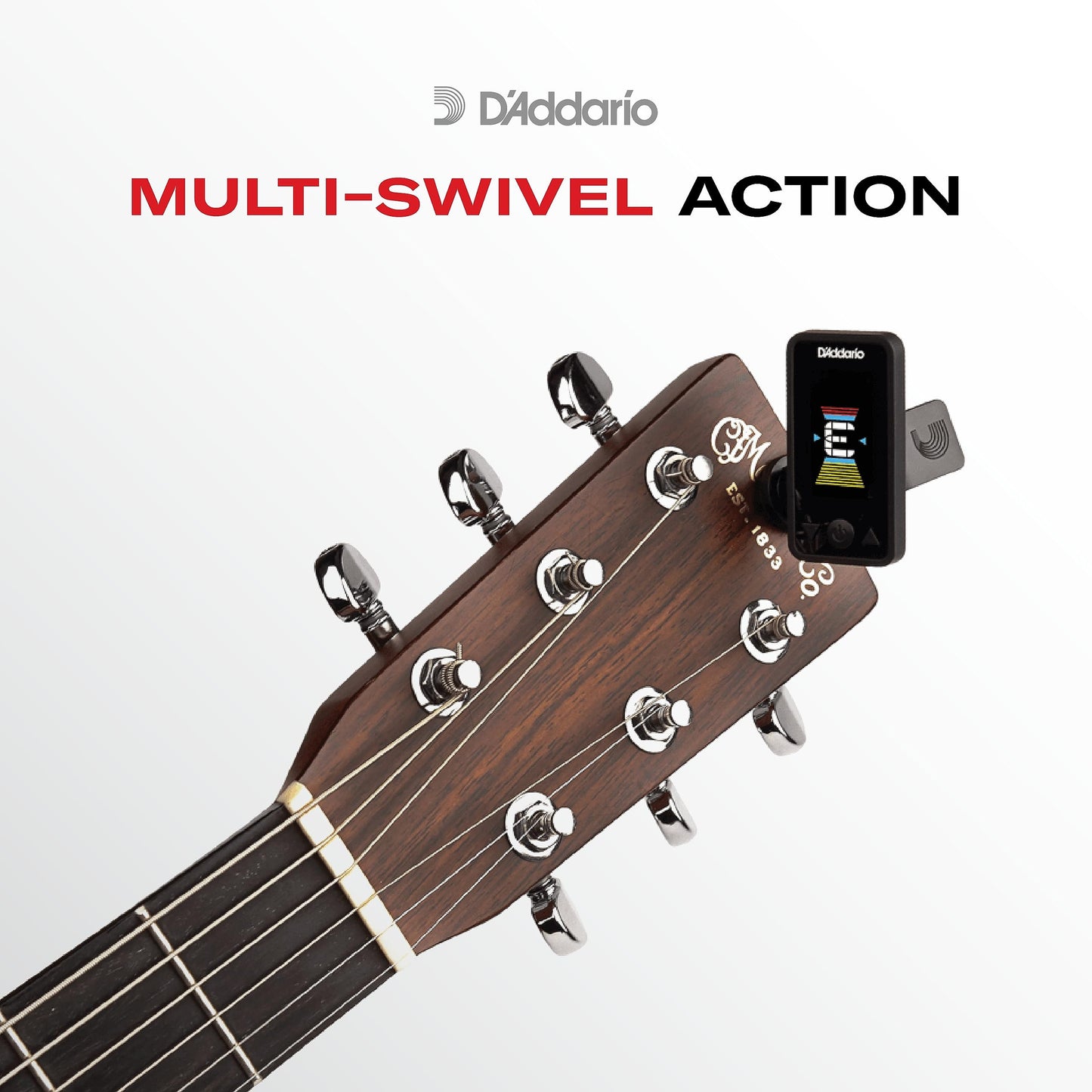 D'Addario Accessories Eclipse Headstock Tuner