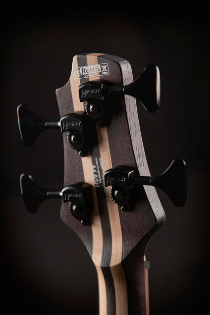 Cort, 4-String Bass Guitar, Right, Etched Natural Black (A4ULTRAENB)
