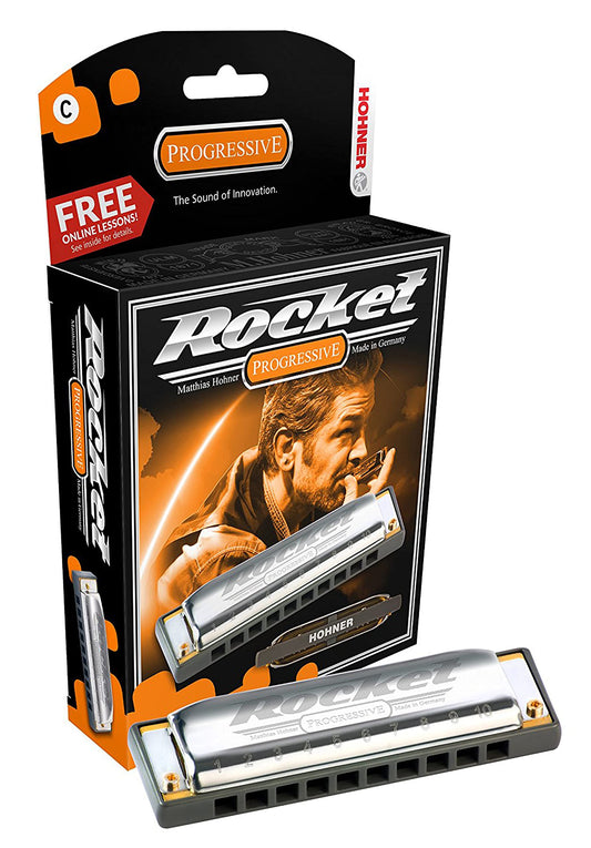 HOHNER Rocket Harmonica, Key of D (M20103BXD)