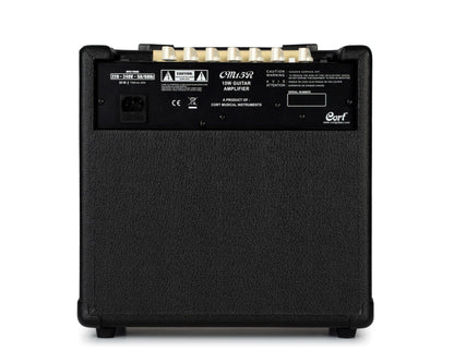 Cort CM15R-BK 15 Watt 1 x 8 Combo Guitar/Bass Amplifier, Black