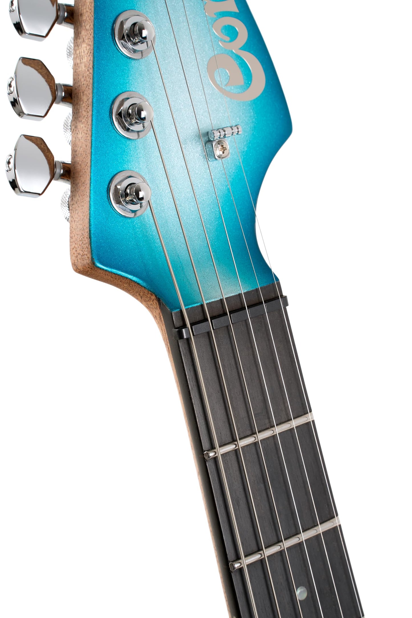 Cort G300 Glam 6-String Electric Guitar Polar Ice Metallic