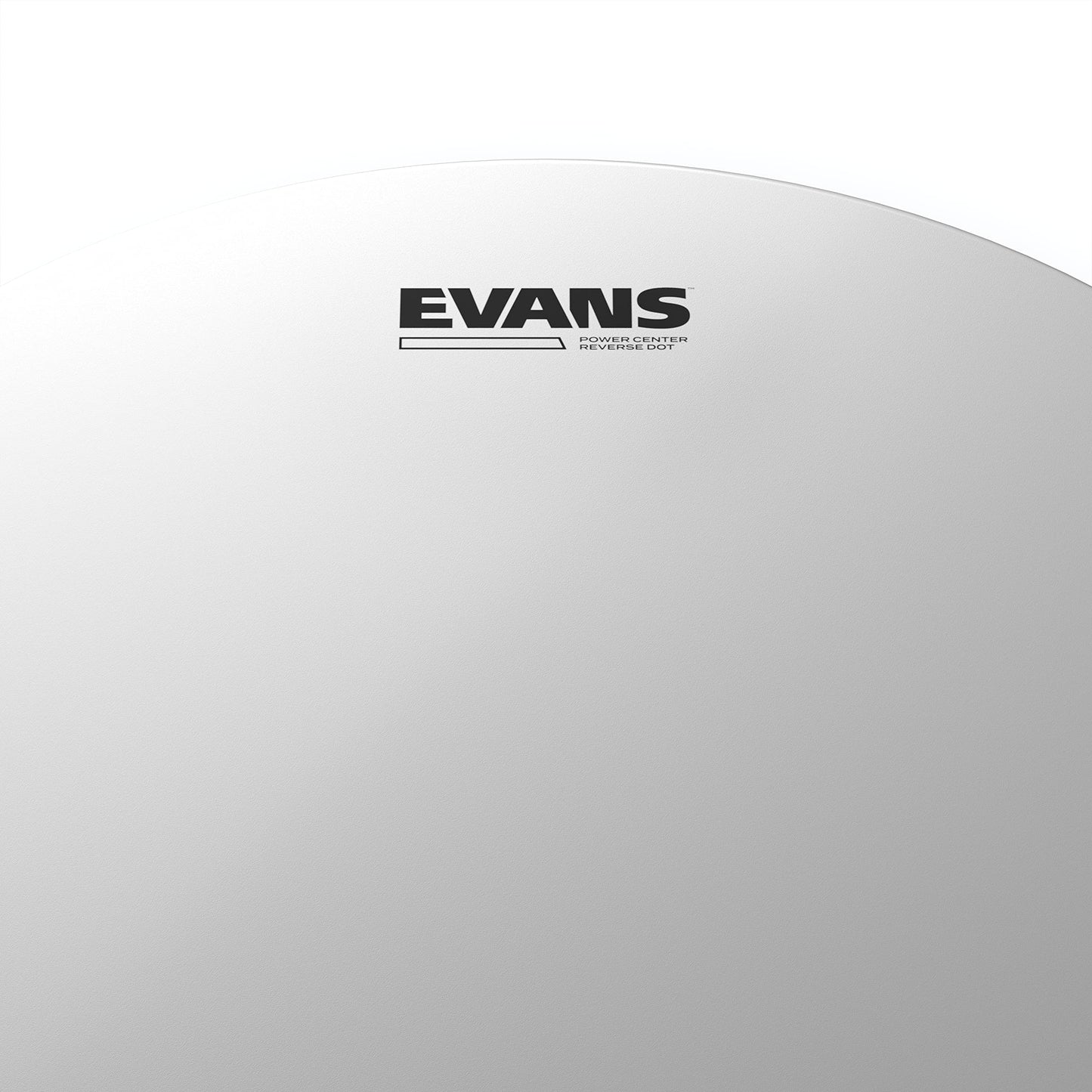 Evans Power Center Reverse Dot Snare Drum Head - 14 Snare Drum Head - Featuring Reverse Dot for Durability, Focus, Attack - Coated with 10mil Ply - 14 Inch