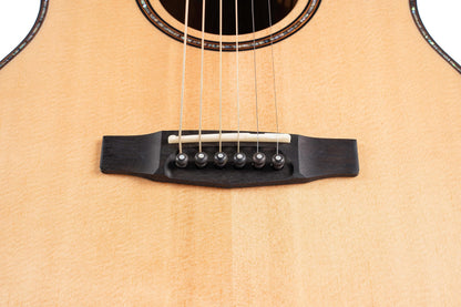 Cort Grand Regal Series Acoustic-Electric Guitar, Natural Glossy (GAPFBEVELNAT)