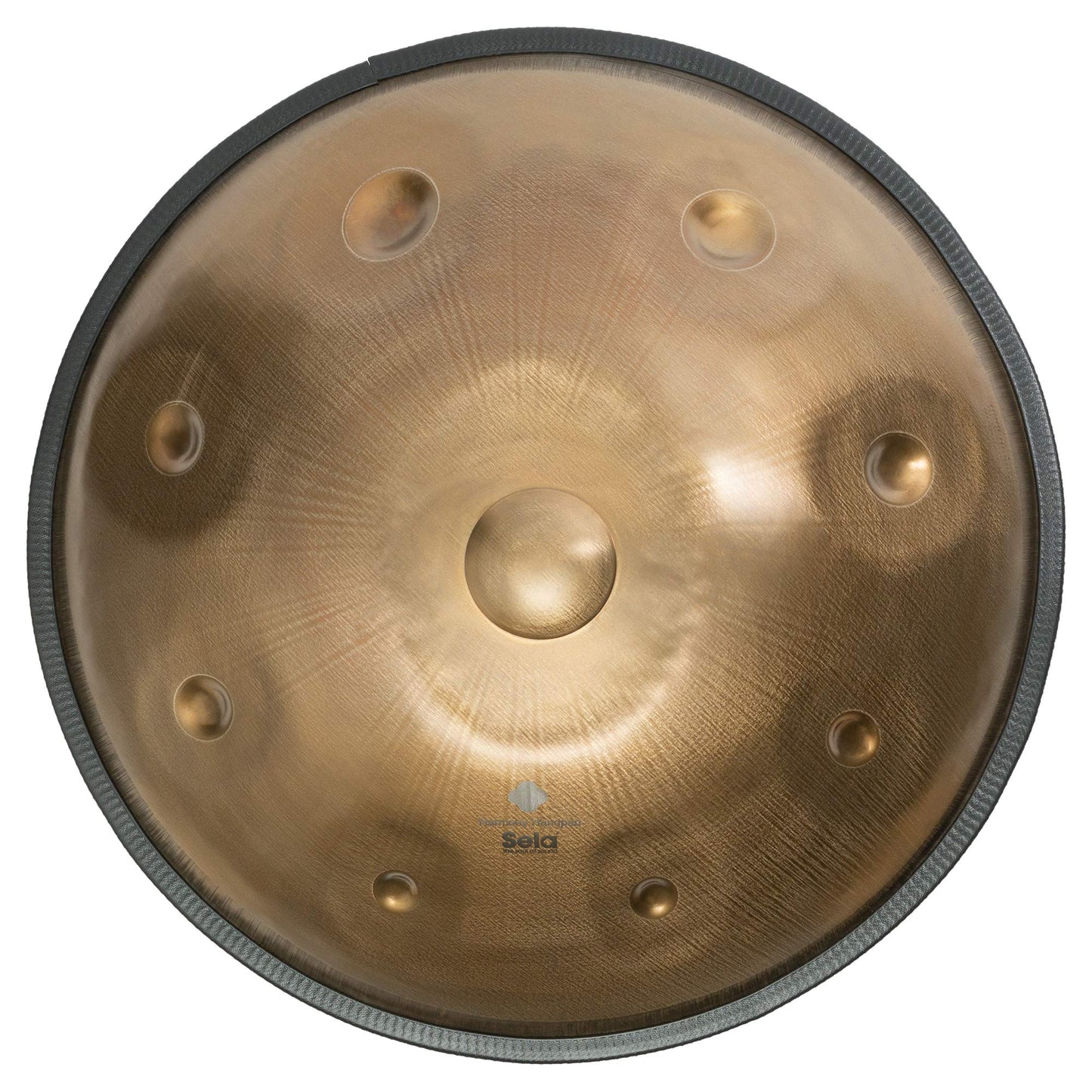 sela Harmony Handpan F Sharp Romanian Hijaz Stainless Steel with Bag (F#3, D4, F4, F#4, G#4, A4, C5, C#5) Percussion Effect (SE203)