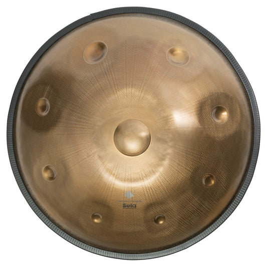 sela Harmony Handpan F Sharp Romanian Hijaz Stainless Steel with Bag (F#3, D4, F4, F#4, G#4, A4, C5, C#5) Percussion Effect (SE203)