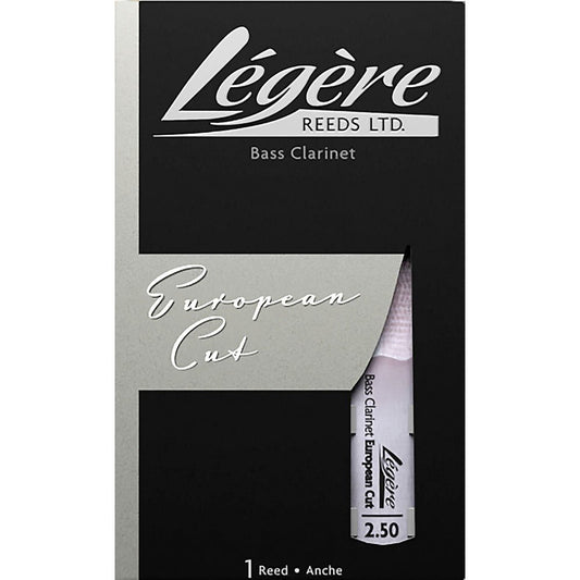 Legere Reeds Bass Clarinet European Cut Reed 2.5