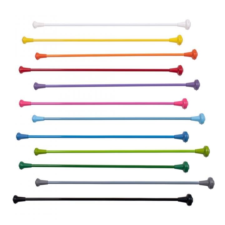 Kamalon Colored Batons Various Inch Length and Size Twirling and Marching Sport Baton 7/16" Thicker Shaft MO-TBKM34